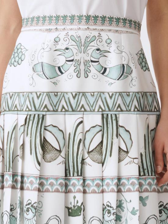 25FW 파비아나 필리피 미디 스커트 GND275F843D860 VR1 White - FABIANA FILIPPI