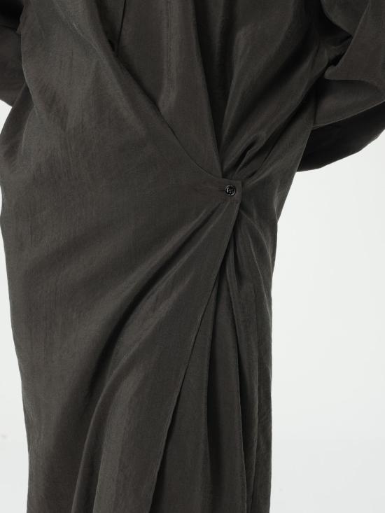 25SS 르메르 롱 원피스 DR1092LF1308 BR507 Coffee - LEMAIRE