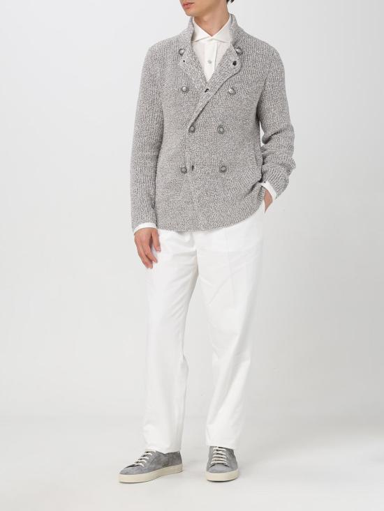25SS 브루넬로 쿠치넬리 스트레이트 팬츠 M252DE1920 C2200 White - BRUNELLO CUCINELLI