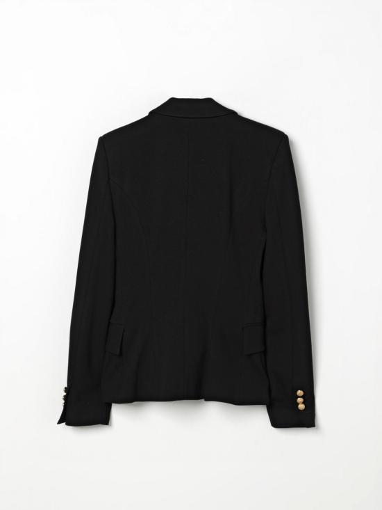 25SS [키즈] 발망 캐주얼 자켓 BW2A64J0371 930OR Black - BALMAIN