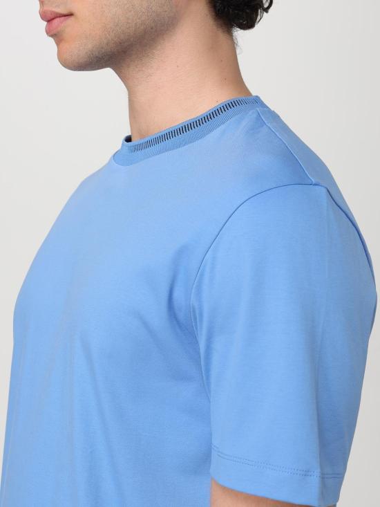 25FW 보스 반팔 티셔츠 50531793 430 Sky Blue - BOSS