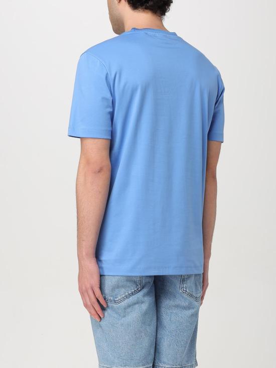 25FW 보스 반팔 티셔츠 50531793 430 Sky Blue - BOSS