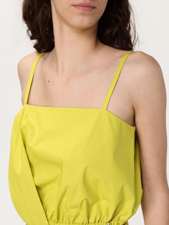 25SS 액티튜드 트윈세트 민소매 티셔츠 251AP2273 00910 Yellow - ACTITUDE TWINSET