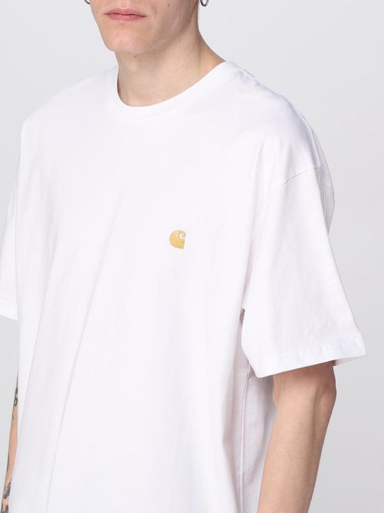 25FW 칼하트 WIP 반팔 티셔츠 I026391 00RXX White - CARHARTT WIP
