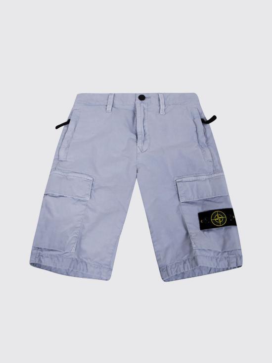 25FW [키즈] 스톤 아일랜드 쇼츠/버뮤다 L100002S0009 V0141 Gnawed Blue