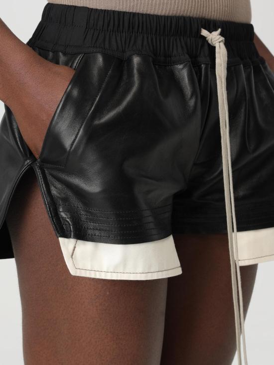 25SS 릭 오웬스 숏팬츠 RP01E7316LBY 09 Black - RICK OWENS