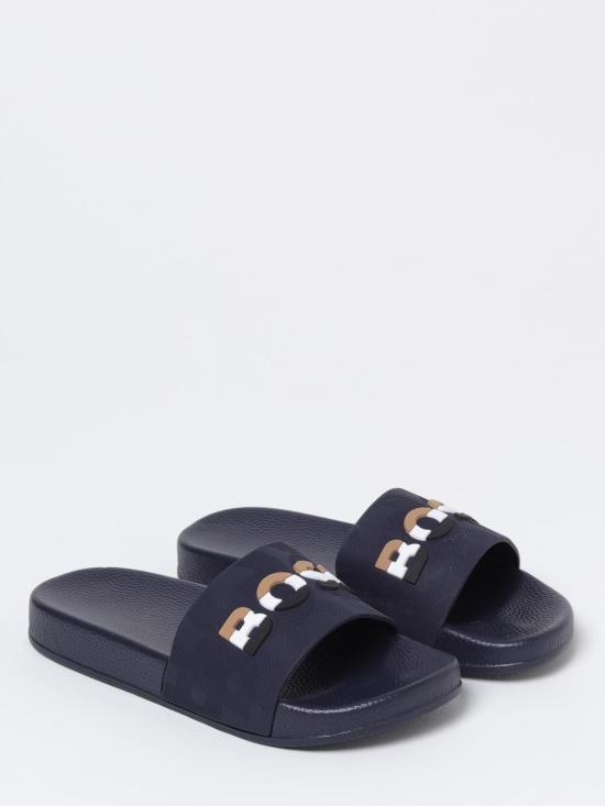 25FW [키즈] 보스 슈즈 J52269 849 Blue - BOSS