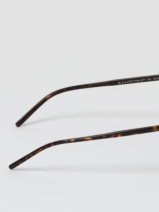 25SS 생로랑 안경 SL214KATETHINOPT 002 Brown - SAINT LAURENT