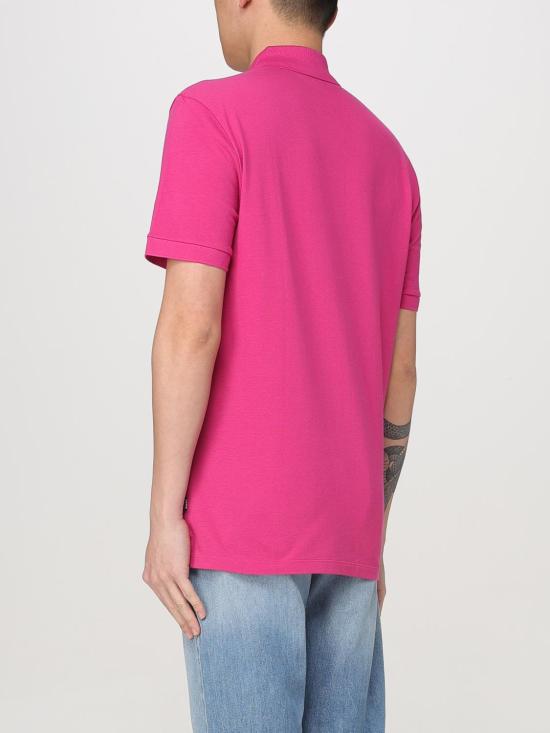 25FW 보스 폴로 티셔츠 50468362 672 Fuchsia - BOSS