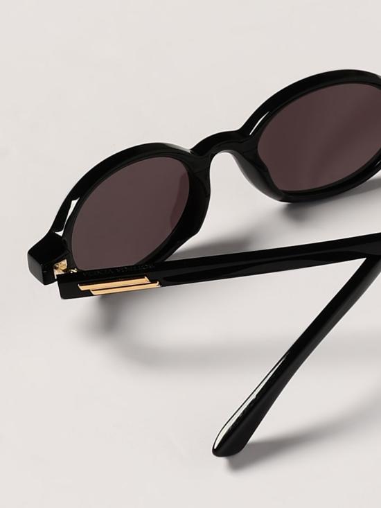 25FW 보테가베네타 선글라스 BV1388S 001 Black - BOTTEGA VENETA