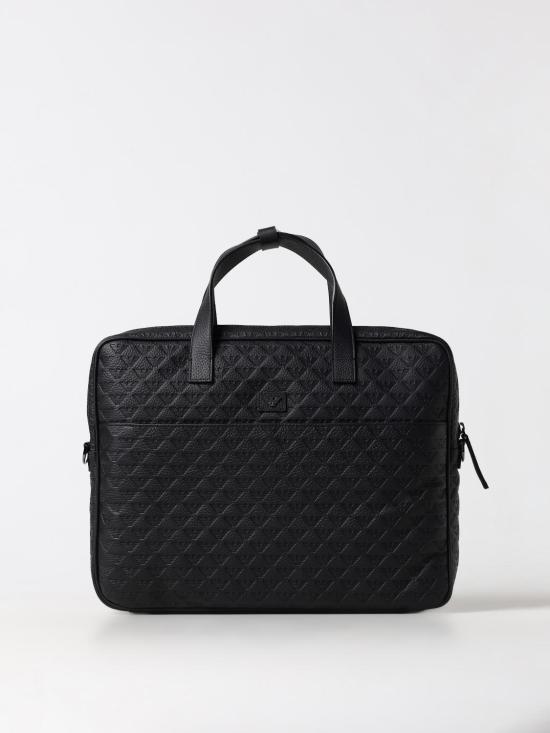 24FW 엠포리오 아르마니 토트백 Y4P365YQ67I 80001 Black