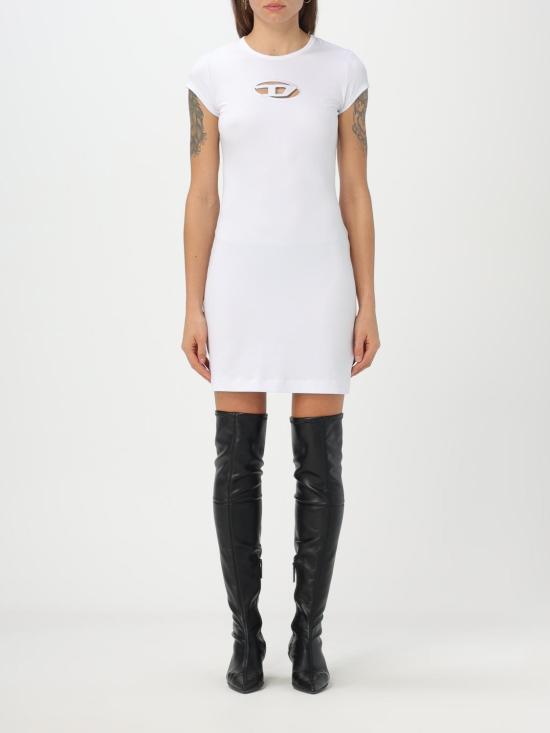25FW 디젤 숏 원피스 A062700AFAA 100 White