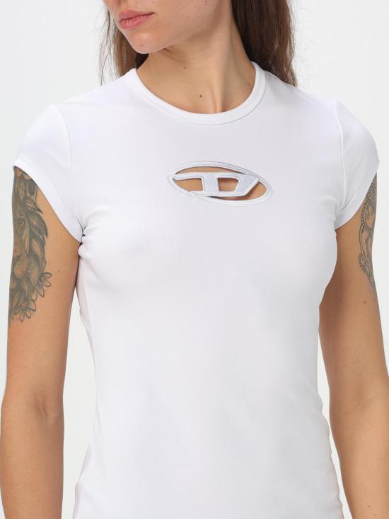 25FW 디젤 숏 원피스 A062700AFAA 100 White - DIESEL