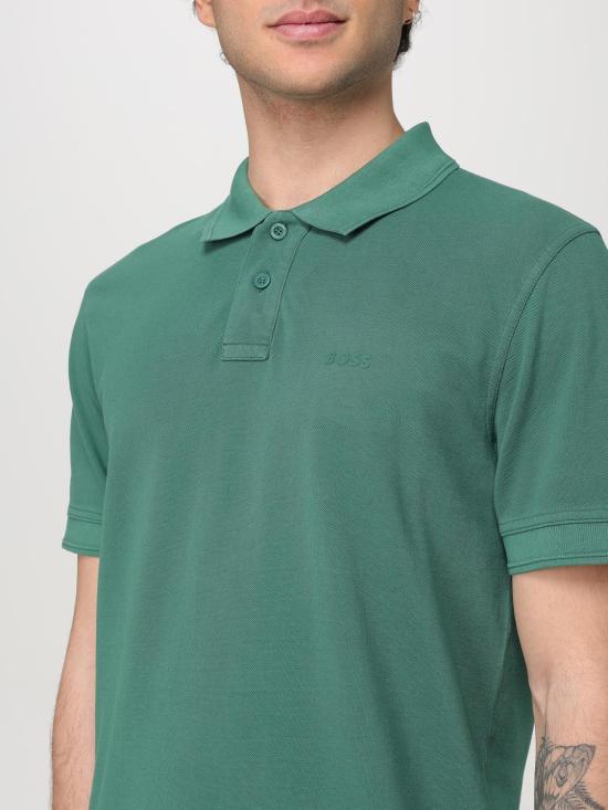 25FW 보스 폴로 티셔츠 50507813 343 Green - BOSS
