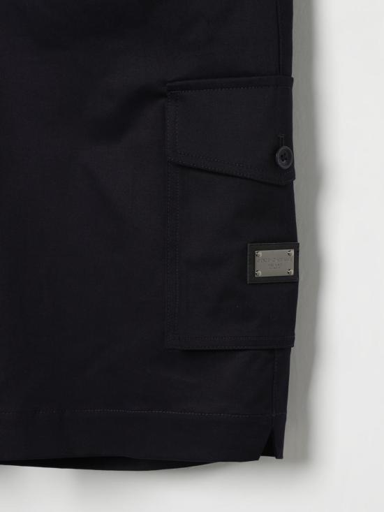 25FW [키즈] 돌체앤가바나 쇼츠/버뮤다 L43Q70FUFL3 B3681 Blue - DOLCE & GABBANA