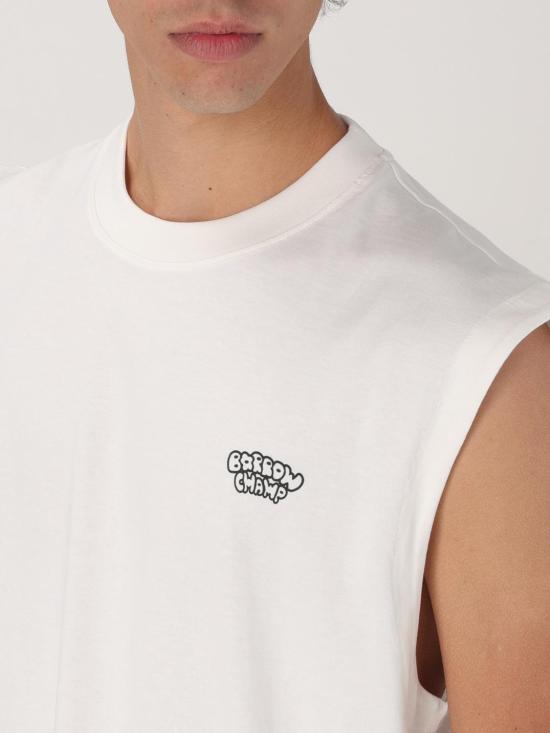 25SS 바로우 민소매 티셔츠 S5BWUATH160 002 White - BARROW