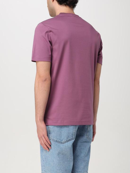 25FW 보스 반팔 티셔츠 50531793 524 Violet - BOSS