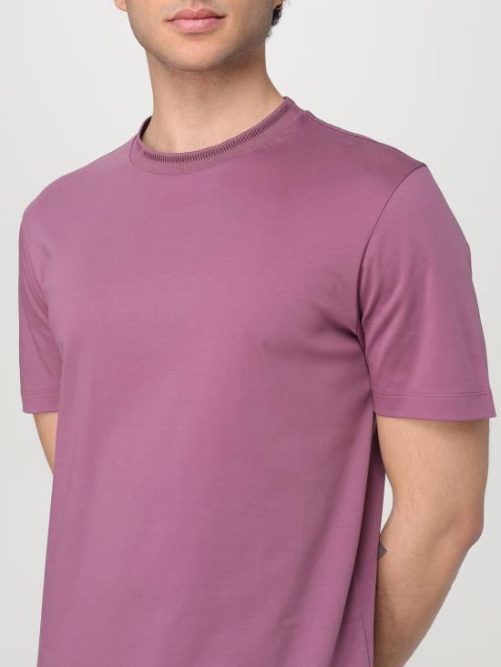 25FW 보스 반팔 티셔츠 50531793 524 Violet - BOSS