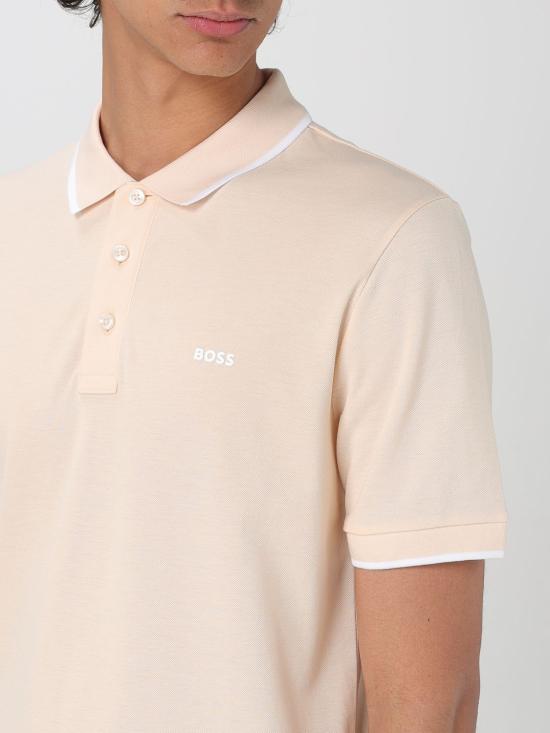 25FW 보스 폴로 티셔츠 50494697 849 Orange - BOSS