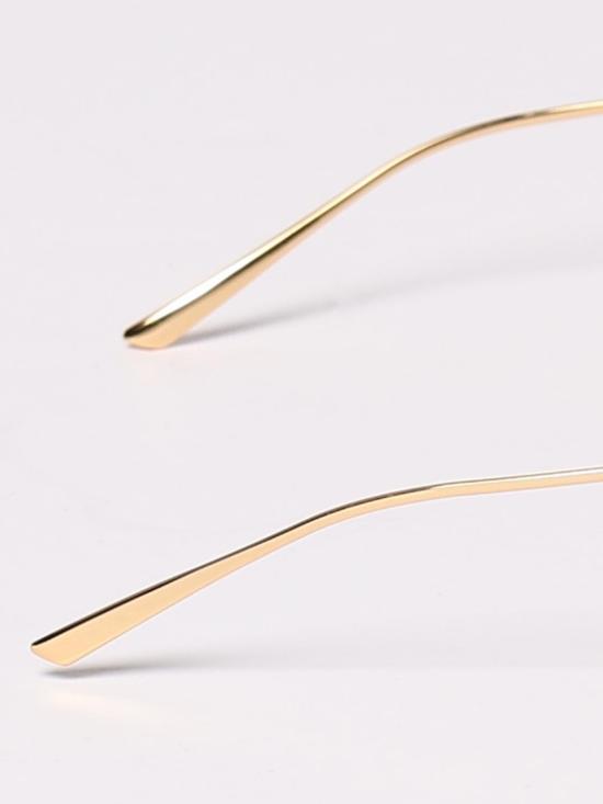 25FW 보테가베네타 선글라스 BV1389S 002 Gold - BOTTEGA VENETA