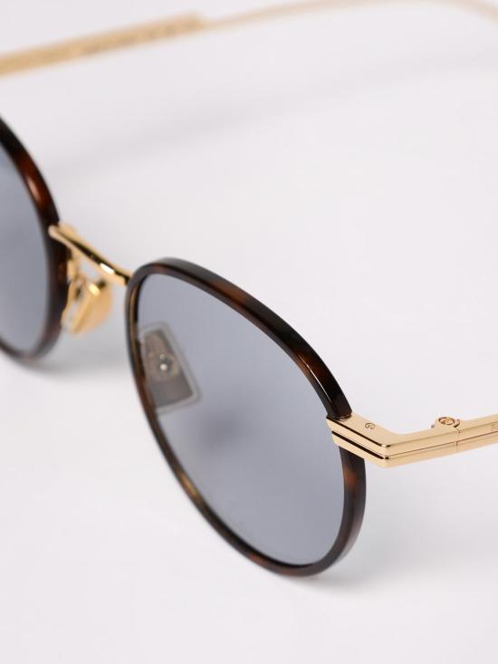 25FW 보테가베네타 선글라스 BV1389S 002 Gold - BOTTEGA VENETA