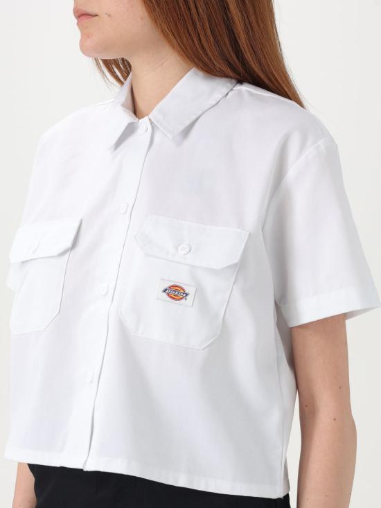 25FW 디키즈 블라우스 DKDFS573 0WH1 White - DICKIES