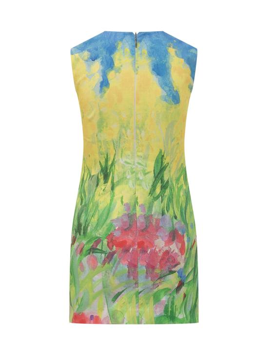 25SS 엠에스지엠 숏 원피스 3842MDA46257362 06 BROOM YELLOW - MSGM