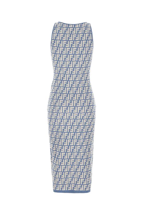 25SS 펜디 원피스 FZDD38AUHW F1SB5 DENIM - FENDI