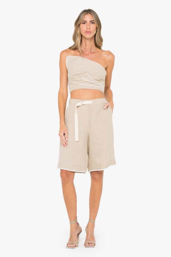  제이비큐 민소매 티셔츠 JBQ 리프 탑 탑 사파리