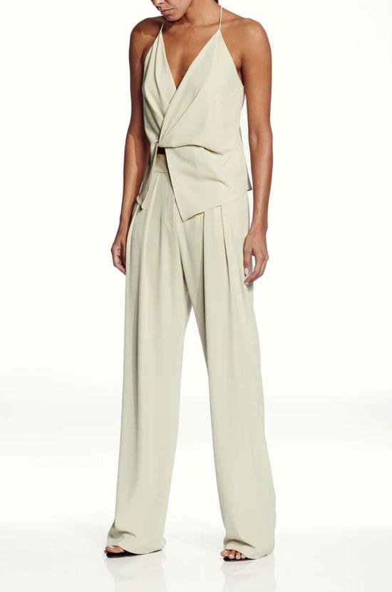  The Sei 캐미솔 세이 크레이프 캐미 트위스트 탑 오이스터 - OTHER BRANDS