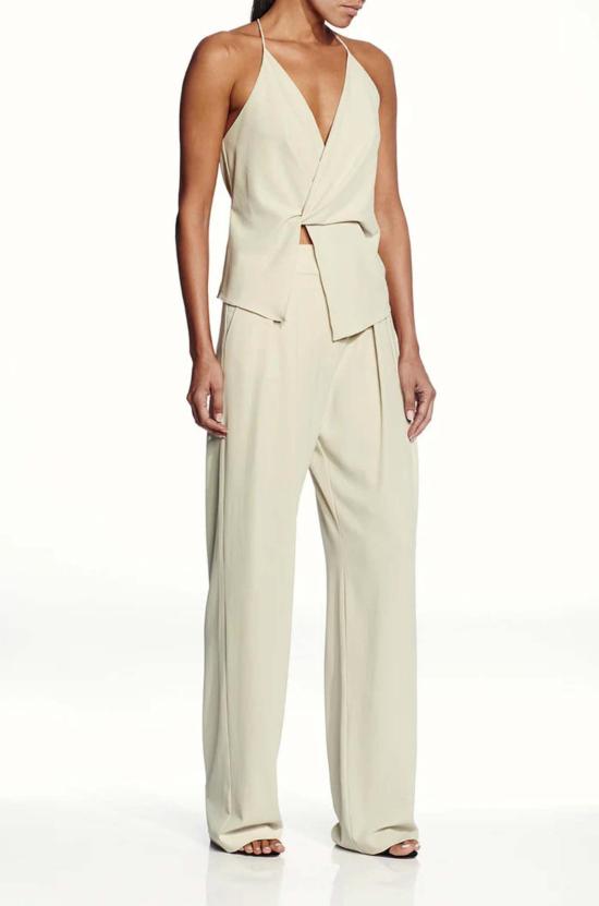  The Sei 캐미솔 세이 크레이프 캐미 트위스트 탑 오이스터 - OTHER BRANDS