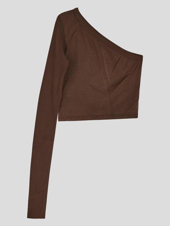  릭 오웬스 민소매 티셔츠 DS02D2216BH83 Brown - RICK OWENS