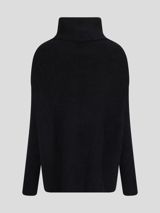  릭 오웬스 스웨터 RO02D3674KWPL09 Black - RICK OWENS