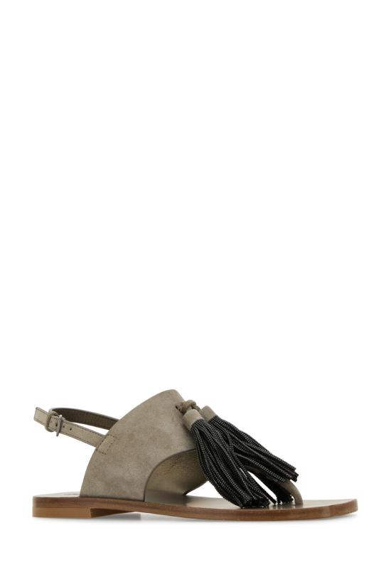 25SS 브루넬로 쿠치넬리 샌들 MZSFC2906 C5859 - BRUNELLO CUCINELLI