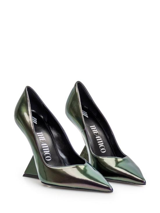 24FW 디 아티코 힐/펌프스 247WS509E101725 HOLOGRAPHIC PURPLE - THE ATTICO