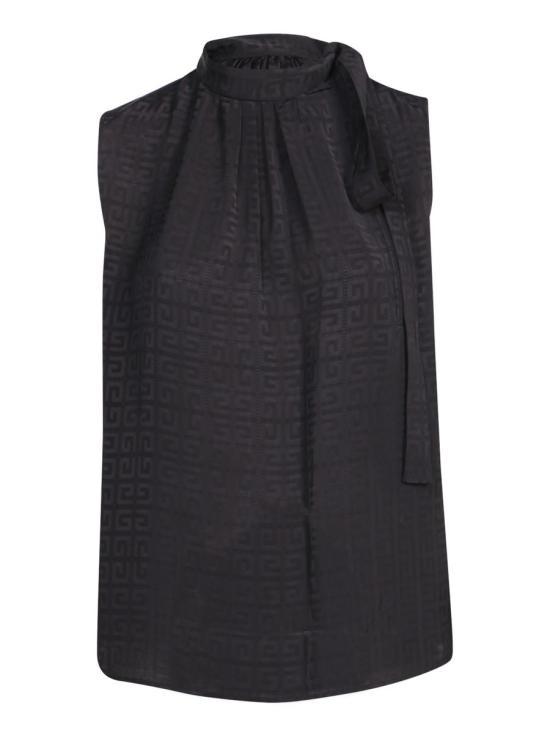  지방시 민소매 티셔츠 BW614U14VX001 Black