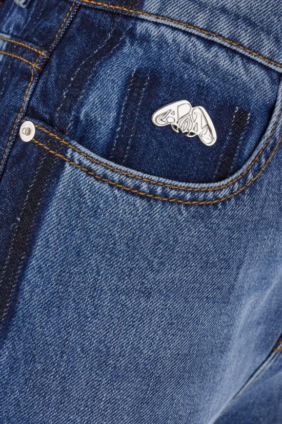  알렉산더 맥퀸 데님 팬츠 775894QMABJ4109 WORN WASH - ALEXANDER MCQUEEN