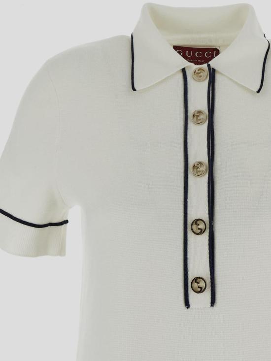 25SS 구찌 숏 원피스 813816XKEHH9034 WHITE - GUCCI