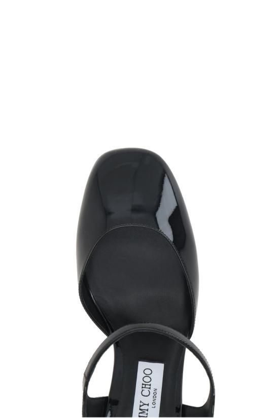 25SS 지미추 힐/펌프스 PIXIE80PZBBLACKCRYSTAL - JIMMY CHOO