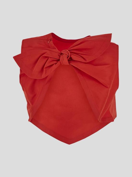 25SS 파투 민소매 티셔츠 TO1610186310R LIPSTICK RED - PATOU