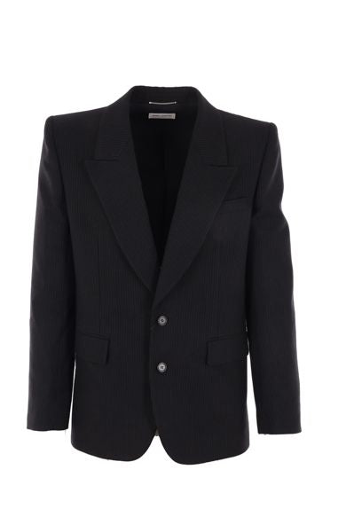  생로랑 자켓 751468Y1H191071 Black - SAINT LAURENT