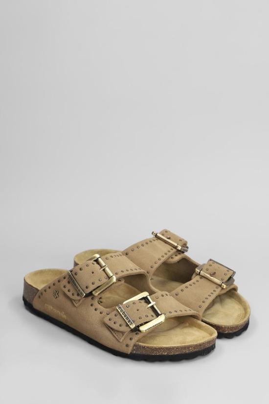 25SS Cubanas 플랫 슈즈 420899 AMALIA301 Brown - OTHER BRANDS