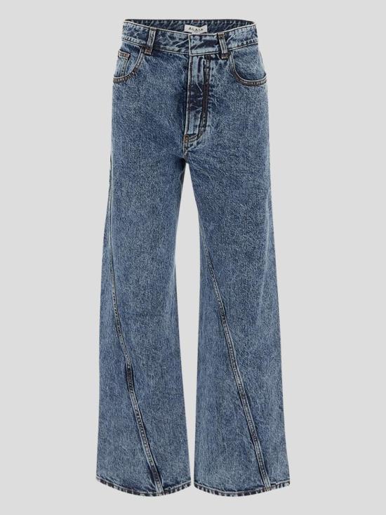 25SS 알라이아 데님 팬츠 AA9P1161T535A524 BLEU NEIGE