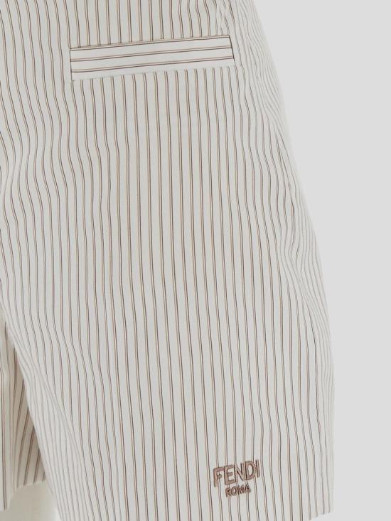 25SS 펜디 숏팬츠 FR6634AQ3LF0XAY WHITE - FENDI