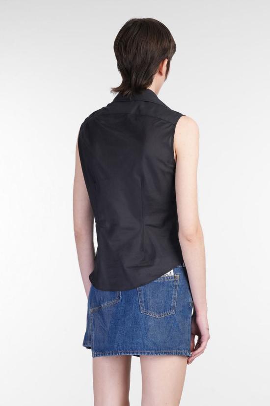 25SS 비비안웨스트우드 블라우스 420494 15010067 W012U Black - VIVIENNE WESTWOOD