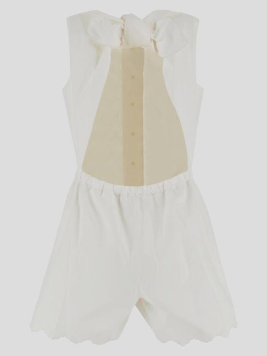 25SS 파투 숏 원피스 JU0030017001W WHITE - PATOU