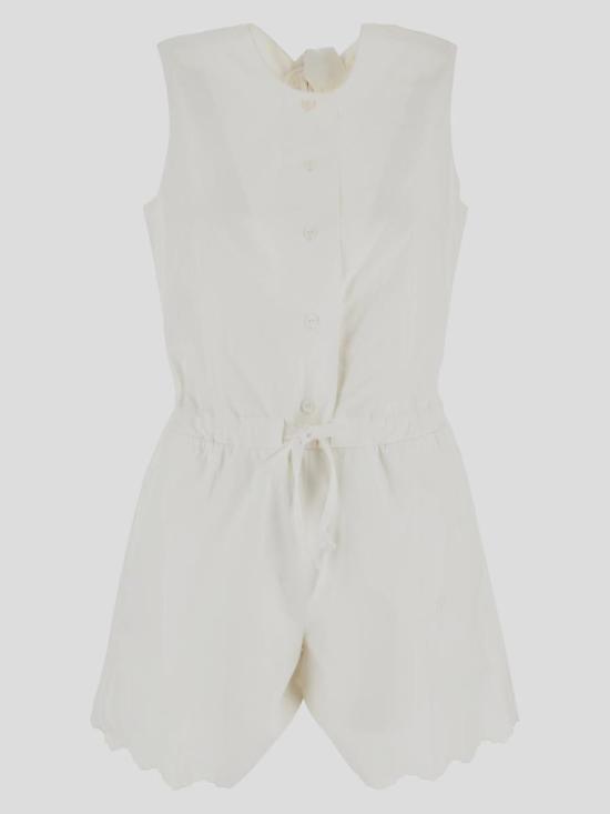 25SS 파투 숏 원피스 JU0030017001W WHITE