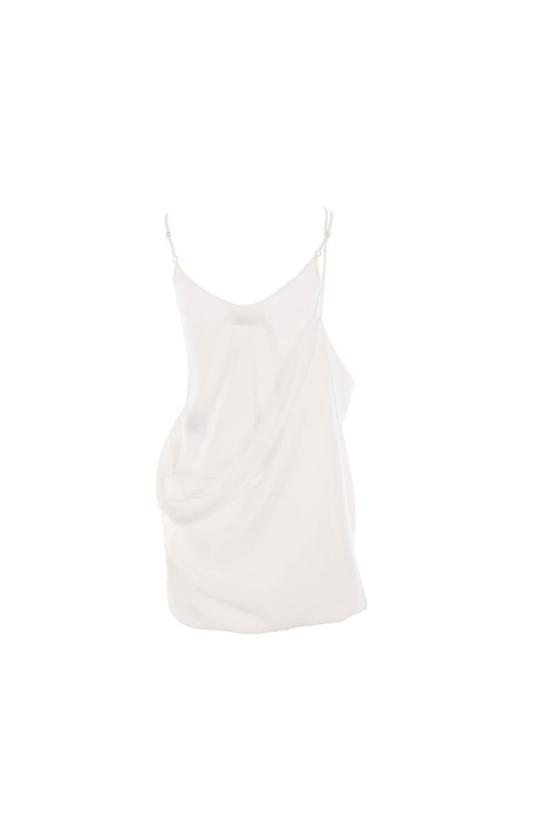 25SS MM6 메종마르지엘라 미디 원피스 S62DG0047M35441102 WHITE - MM6 MAISON MARGIELA