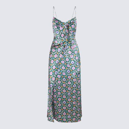  살로니 미디 원피스 107371801 SORREL TEAL