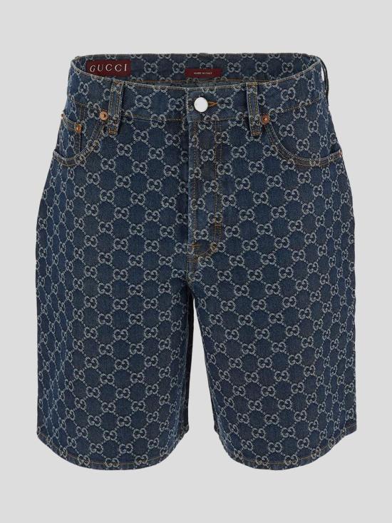 25SS 구찌 숏팬츠 782163XDC9I4528 WASHED DENIM